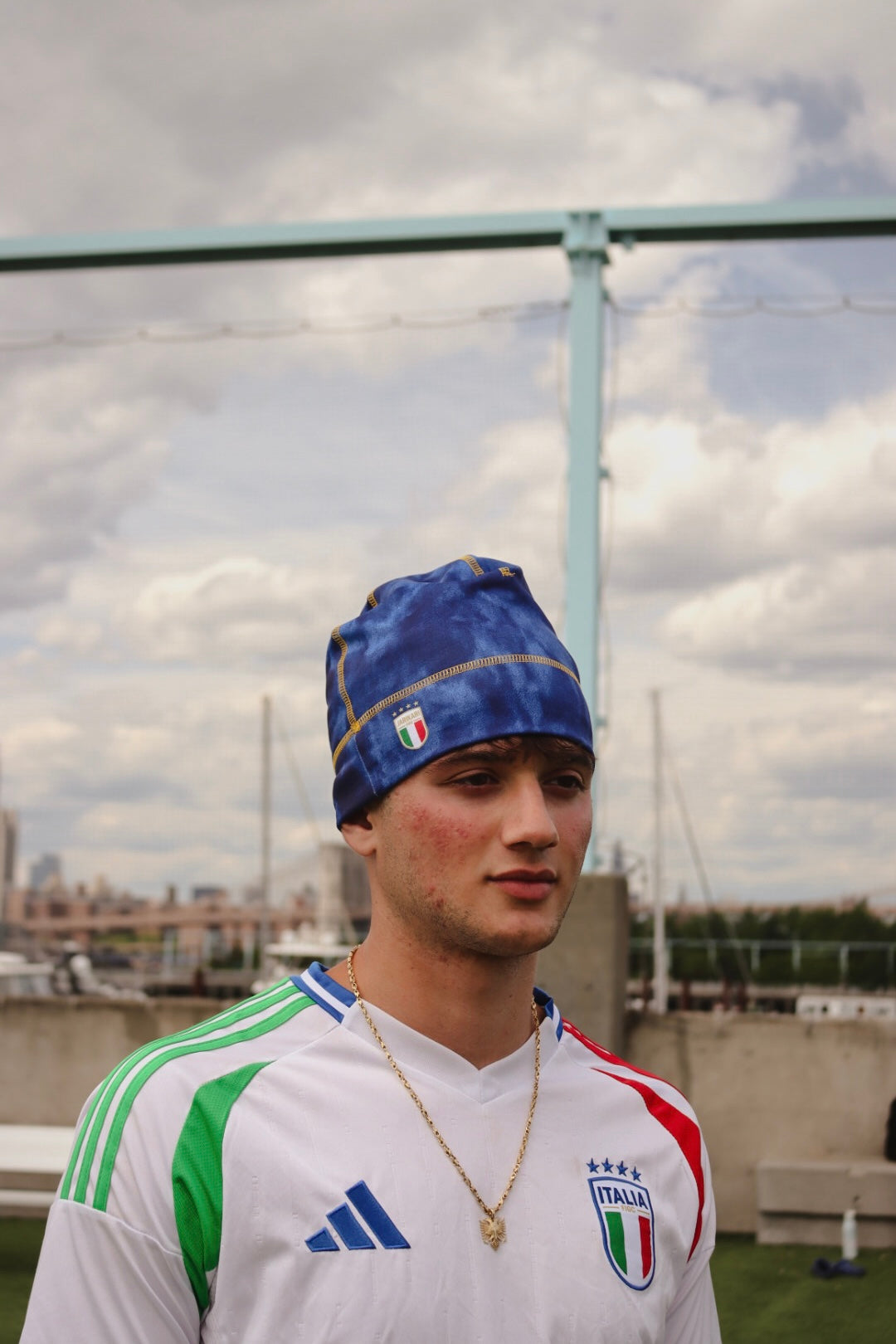 Italy World Cup Skull Cap