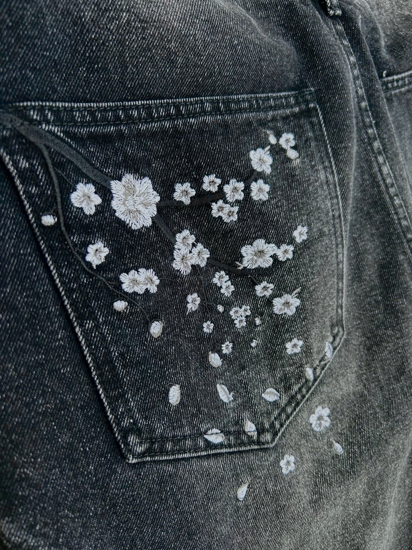 Dark Sakura Denim