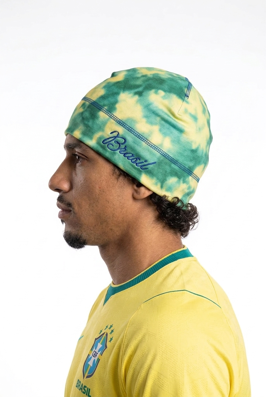 Brazil World Cup Skull Cap